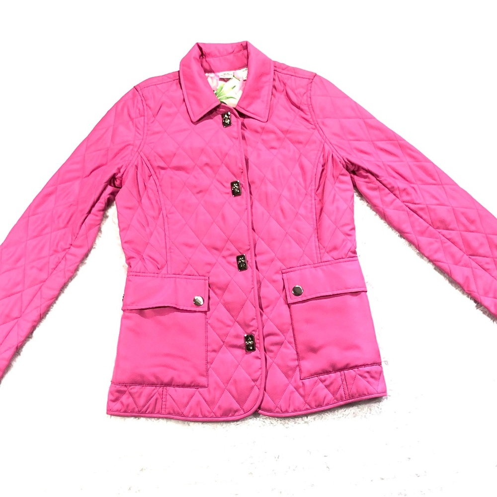 Real Clothes Petite Lined Quilted Jacket 2P